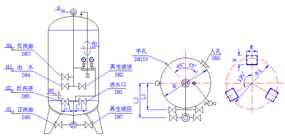 除氟过滤器外形图