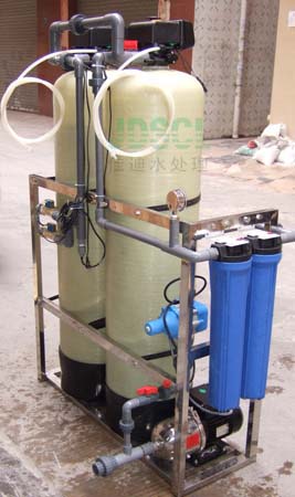 2T/H 630自动离子交换纯水机设备背面